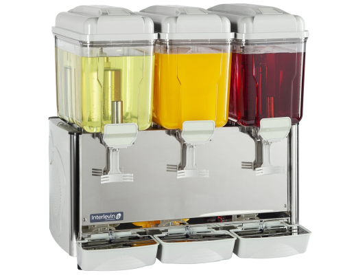 Interlevin Juice Dispenser -3x12Ltr - LJD3