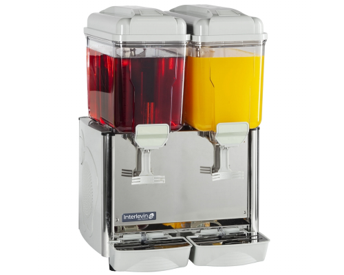Interlevin Juice Dispenser -2x12Ltr - LJD2